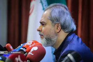 نشست خبری رائد فریدزاده رئیس سازمان سینمایی