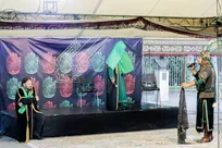 نوای شعر و شعور حسینی در «خیمه هنر»/ آوازخوانی محمد گلریز در وصف سیدالشهدا