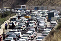 ترافیک نیمه&zwnj;سنگین در محور خروجی استان گیلان