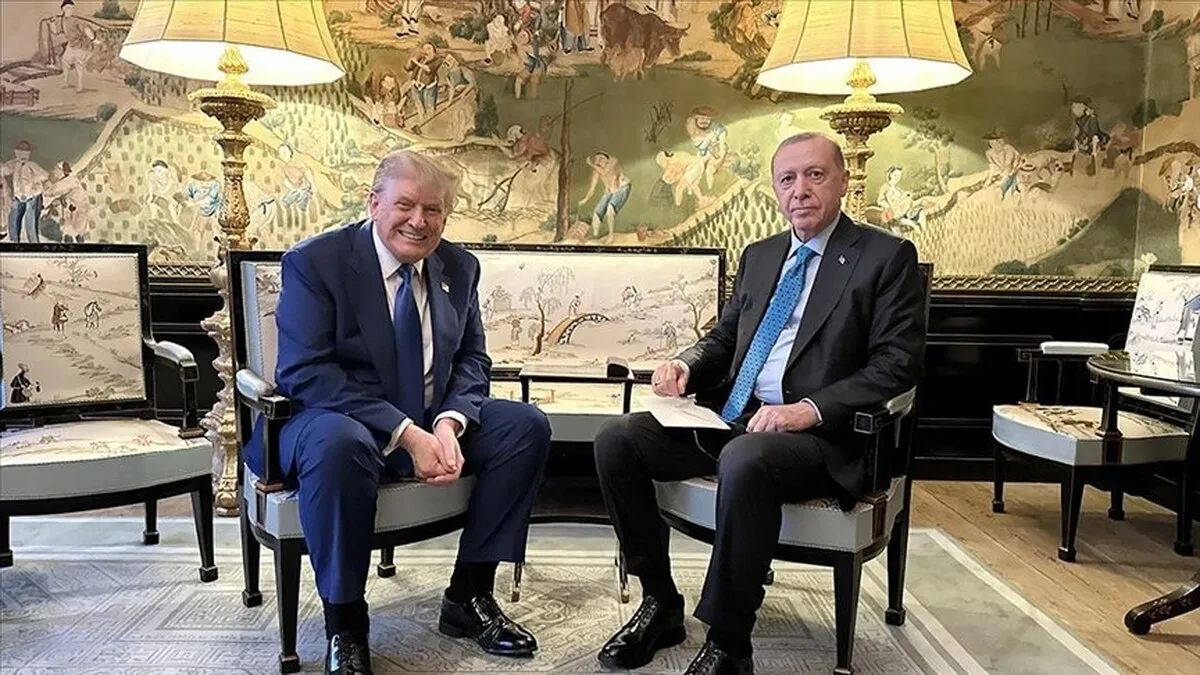 دیدار اردوغان و ترامپ؛ امیدوار به ادامه آتش‌بس میان رژیم صهیونیستی و ایران