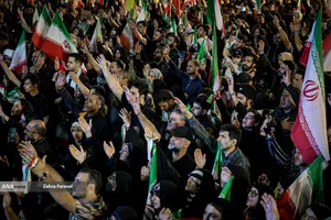 موج پنجاه و ششم حماسه مردمی در خیابان