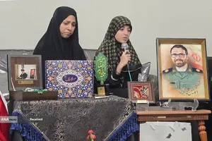 دیدار خادمیاران و یاوران رضوی با خانواده شهید اسماعیل پاشایی