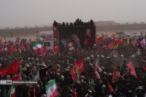 مراسم تشییع پیکر مطهر رهبر شهید انقلاب در قم