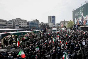 تشییع شهدای &laquo;جنگ رمضان&raquo;