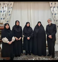 دیدار رئیس سازمان حفاظت محیط زیست با خانواده شهیده «زهرا حداد عادل»