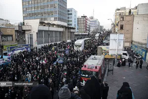  تشییع پیکر شهدای مظلوم مقاومت ملی ایران 