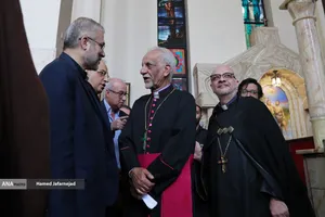 مراسم چهلم شهادت حضرت آیت الله امام سید علی خامنه&zwnj;ای در کلیسای سرکیس مقدس