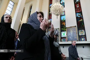 مراسم چهلم شهادت حضرت آیت الله امام سید علی خامنه&zwnj;ای در کلیسای سرکیس مقدس