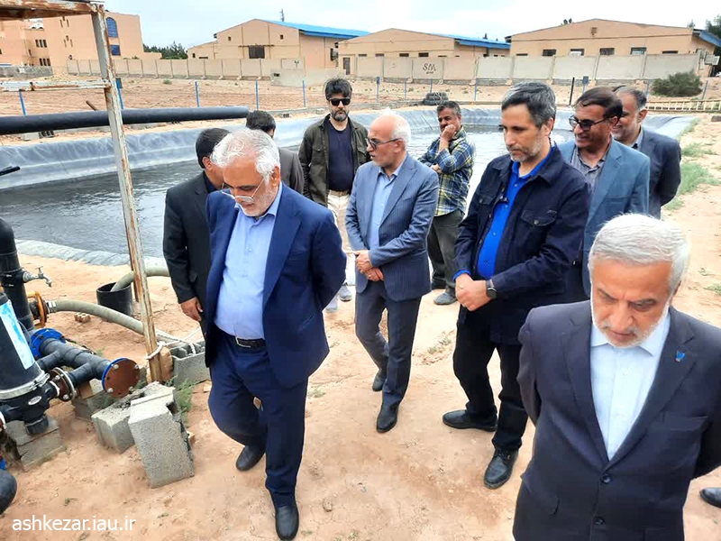 بازدید دکتر طهرانچی از واحد اشکذر