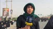 آقا برگرد؛ اشک‌های بی‌امان نوجوان سوگوار در وداع با رهبر شهید انقلاب در قم