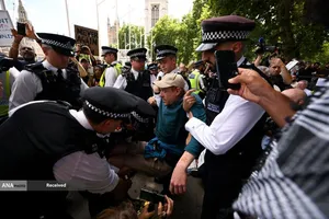 دستگیری 365 نفر از حامیان فلسطین توسط پلیس لندن