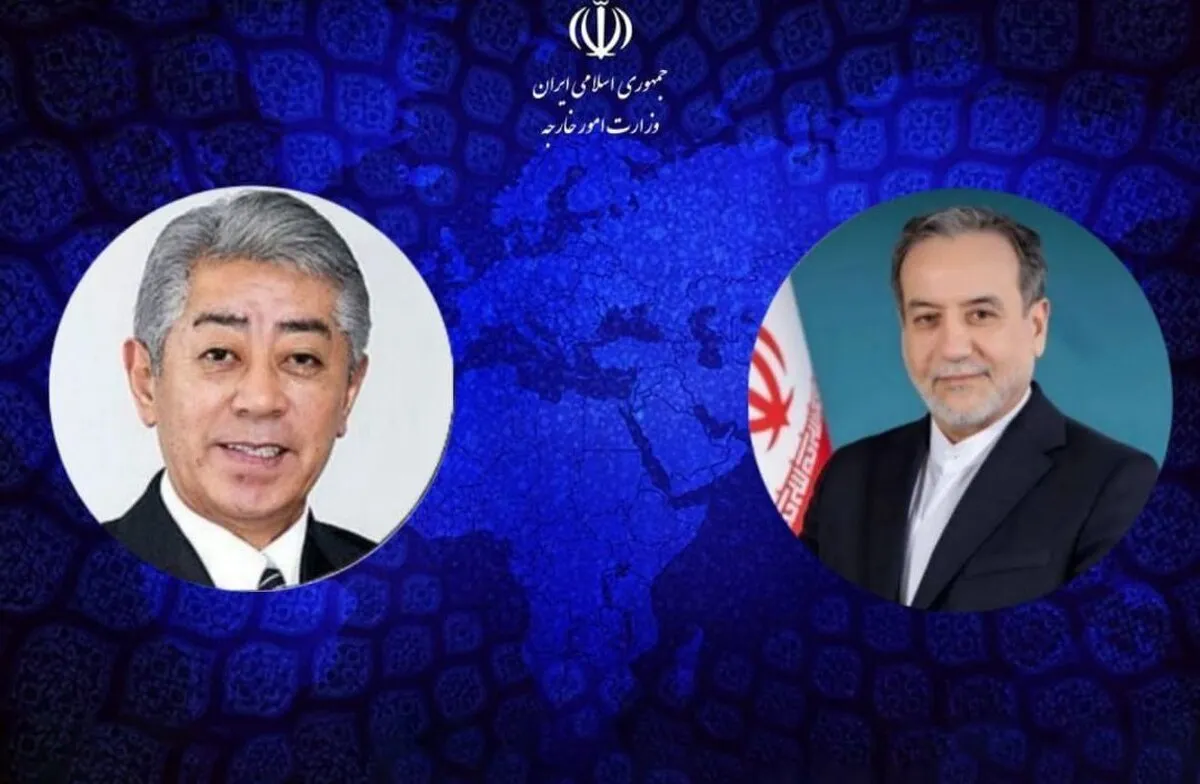 برنامه هسته‌ای ایران محور مکالمه تلفنی وزیر خارجه ژاپن با عراقچی