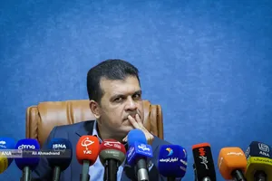 نشست خبری حسین افشین معاون علمی و فناوری رئیس جمهور