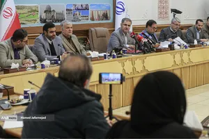 نشست علی نبیان رییس سازمان ملی زمین و مسکن وزارت راه و شهرسازی با اصحاب رسانه