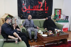 دیدار با خانواده نخبه شهید علی حیدرزاده