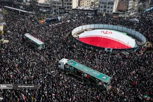 تشییع شهدای &laquo;جنگ رمضان&raquo;