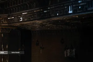 مسجدی که پس از ۴۴ سال بار دیگر در آتش سوخت