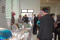 گشایش نمایشگاه آثار هنری دانشجویان دانشگاه آزاد مرند