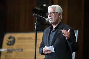  احمدرضا درویش، کارگردان سینمای ایران در مراسم بزرگداشت شهدای رسانه در نبرد با رژیم صهیونیستی