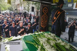 تشییع و تدفین پیکر مطهر بسیجی شهید حسین یوسفخانی