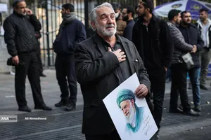 تشییع پیکر 100 شهید دوران دفاع مقدس همزمان با سالروز شهادت حضرت فاطمه زهرا(س) در تهران