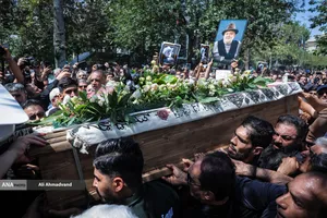 تشییع پیکر زنده&zwnj;یاد &laquo;اکبر عبدی&raquo;