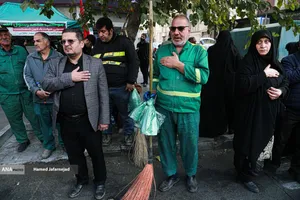 تشییع پیکر مطهر 100 شهید گمنام - معراج شهدا