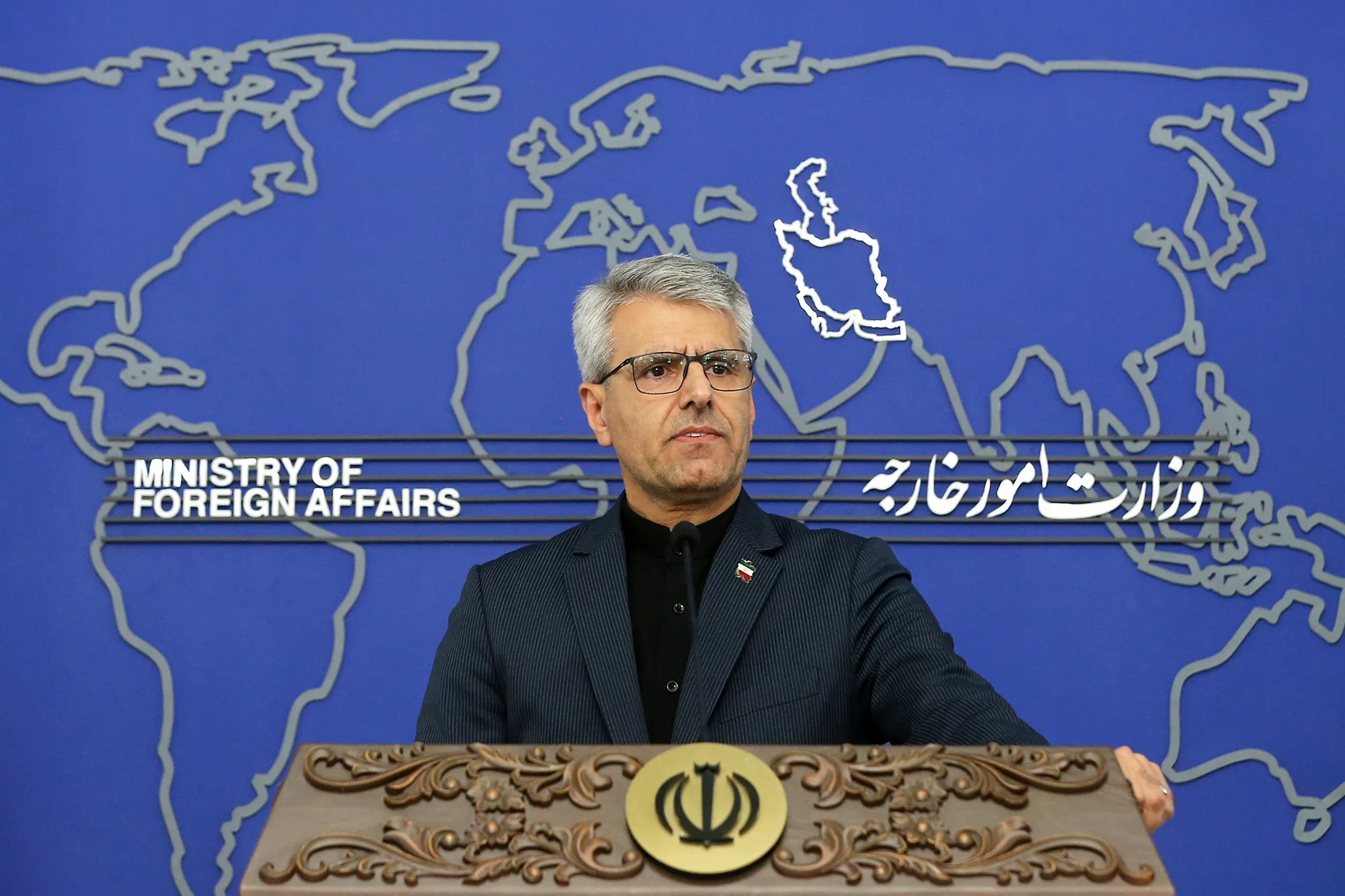 نشست خبری اسماعیل بقایی سخنگوی وزارت امور خارجه