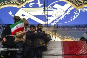  تشییع پیکر شهدای مظلوم مقاومت ملی ایران 