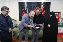 دیدار با خانواده شهید نخبه علی حیدرزاده
