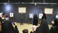 کلاس مهد کودکان در میان آوار خانه شهدای کودک برگزار شد