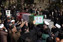 مراسم تشییع و خاکسپاری خانواده سردار شهید عسگری