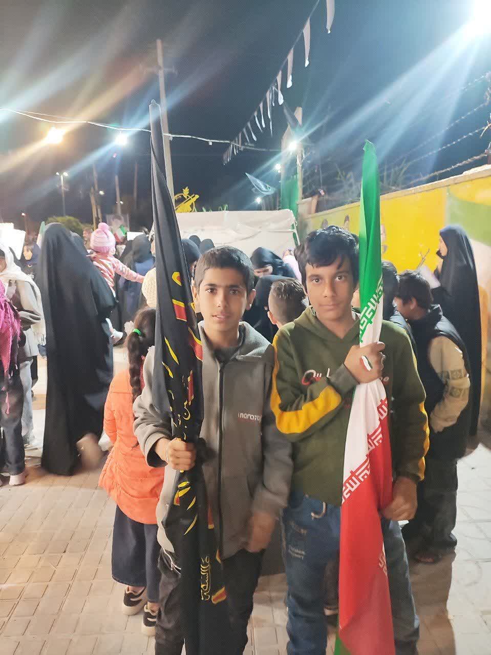 طنین عهد دانشگاهیان فسا با آرمان‌های انقلاب در شب پنجم محرم