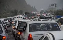 ترافیک-سنگین-در-آزادراه-قزوین-ـ-کرج-ـ-تهران-و-بزرگراه-ورامین-ـ-تهران-تردد-روان-در-محورهای-شمالی