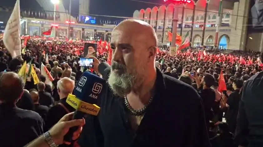 شهروند عزادار تهرانی