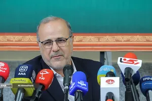 نشست خبری حمایت میرزاده رئیس ستاد سی و نهمین اجلاس رؤسای آموزش و پرورش