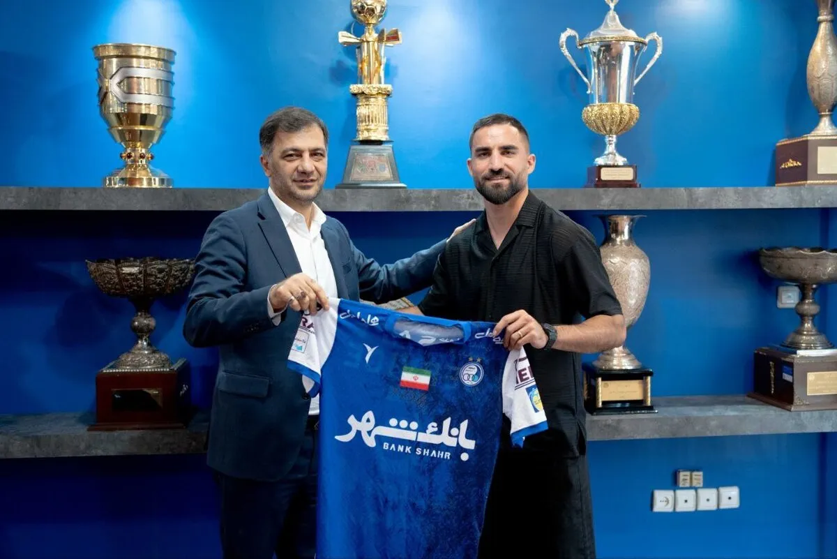 واکنش محمدی به سابقه پرسپولیسی بودن: نگران هیچ چیز نیستم/ امیدوارم دل استقلالی‌ها را شاد کنم