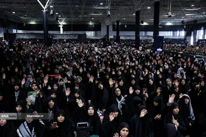 عزاداری هیئت&zwnj;های دانشجویی به مناسبت اربعین حسینی در جوار محل شهادت رهبر شهید انقلاب