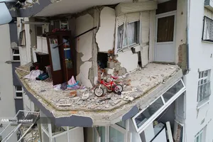 ویرانی ناشی از زلزله های فوریه در آدانا، ترکیه