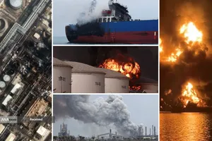 انهدام نفتکش های متخلف در تنگه هرمز