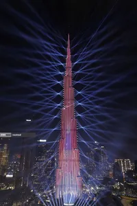 جشن&zwnj; سال نو میلادی 2024 در دبی - امارات متحد عربی