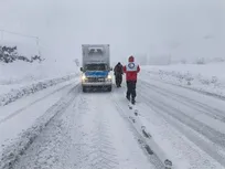 آماده‌باش هلال‌ احمر برای برف و باران در کشور