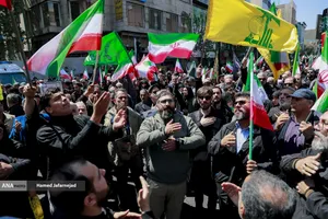 مراسم چهلمین روز شهادت حضرت آیت الله خامنه ای رهبر شهید انقلاب