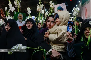 تجمع محکومیت هتک حرمت مساجد در مسجد بهشتی تهران