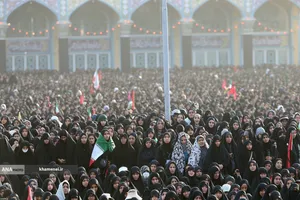 تشییع پیکر مطهر امام مجاهد شهید در شهر مقدس قم