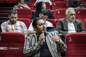 نشست خبری حامد جعفری دبیر سی&zwnj;و&zwnj;هشتمین جشنواره بین&zwnj;المللی&zwnj; فیلم&zwnj;های کودکان و نوجوانان اصفهان