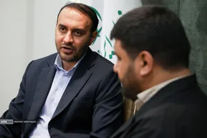  محمدمهدی خیرجو، مدیرعامل خبرگزاری آنا و حامد ملک&zwnj;زاده، مدیرعامل بنیاد آینده ایران