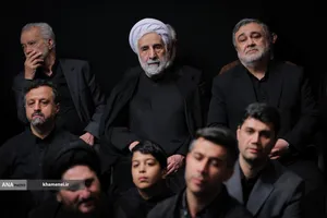 آخرین شب عزاداری شهادت حضرت زهرا(س) در حسینیه امام خمینی(ره)