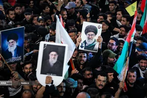 تشییع پیکر مطهر امام مجاهد شهید در کربلای معلی
