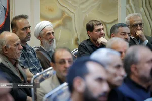 مراسم گرامیداشت شهید علی لاریجانی 